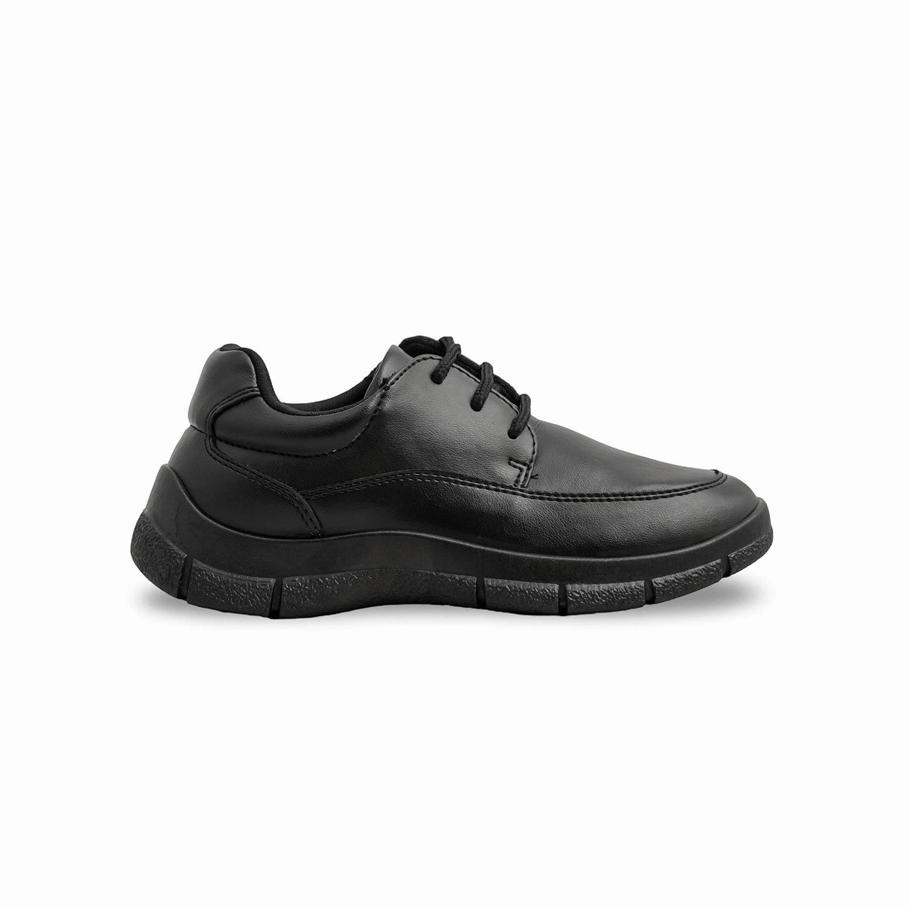 Boys Black Lace Up School Shoes SK1114 Oxfords Saddle
