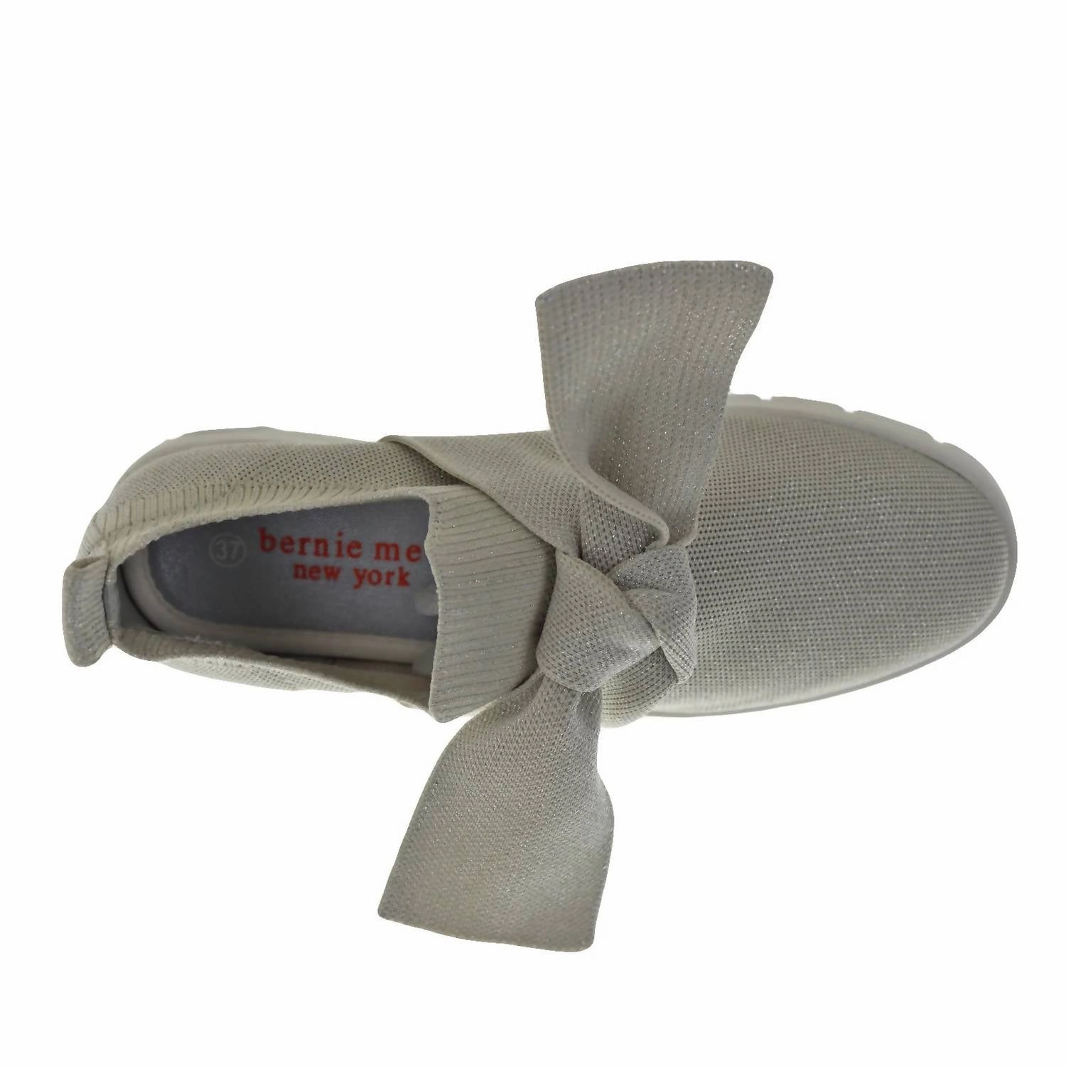 Fx Serenity Slip-On In Light Grey Silver Wedge Slip-on
