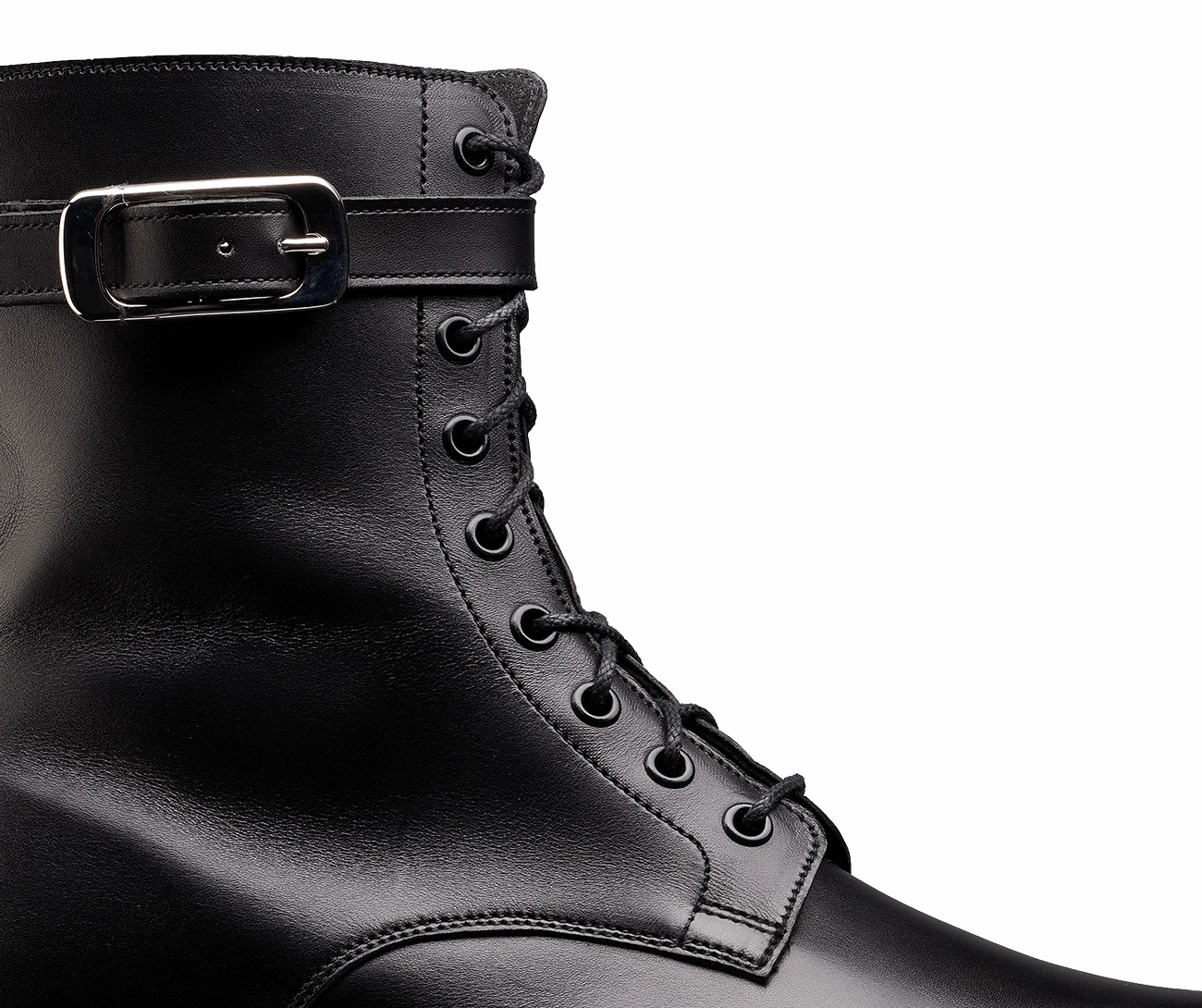 Molly Black Calf Derby Shoes Types