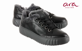 Ara Bunny Black Thick Irish Brogue