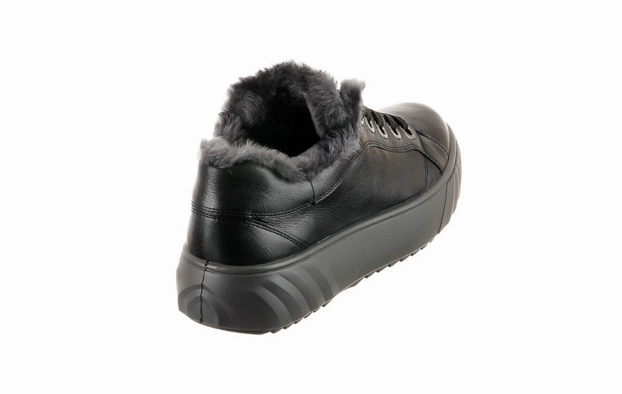 Mara Leather Brogues Ara Bunny Black