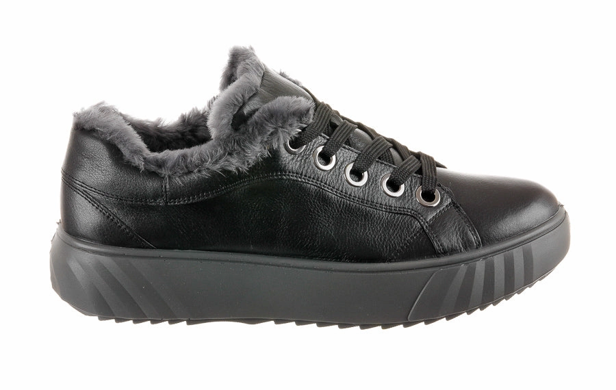 Ara Bunny Black Grenson Brogue Boots