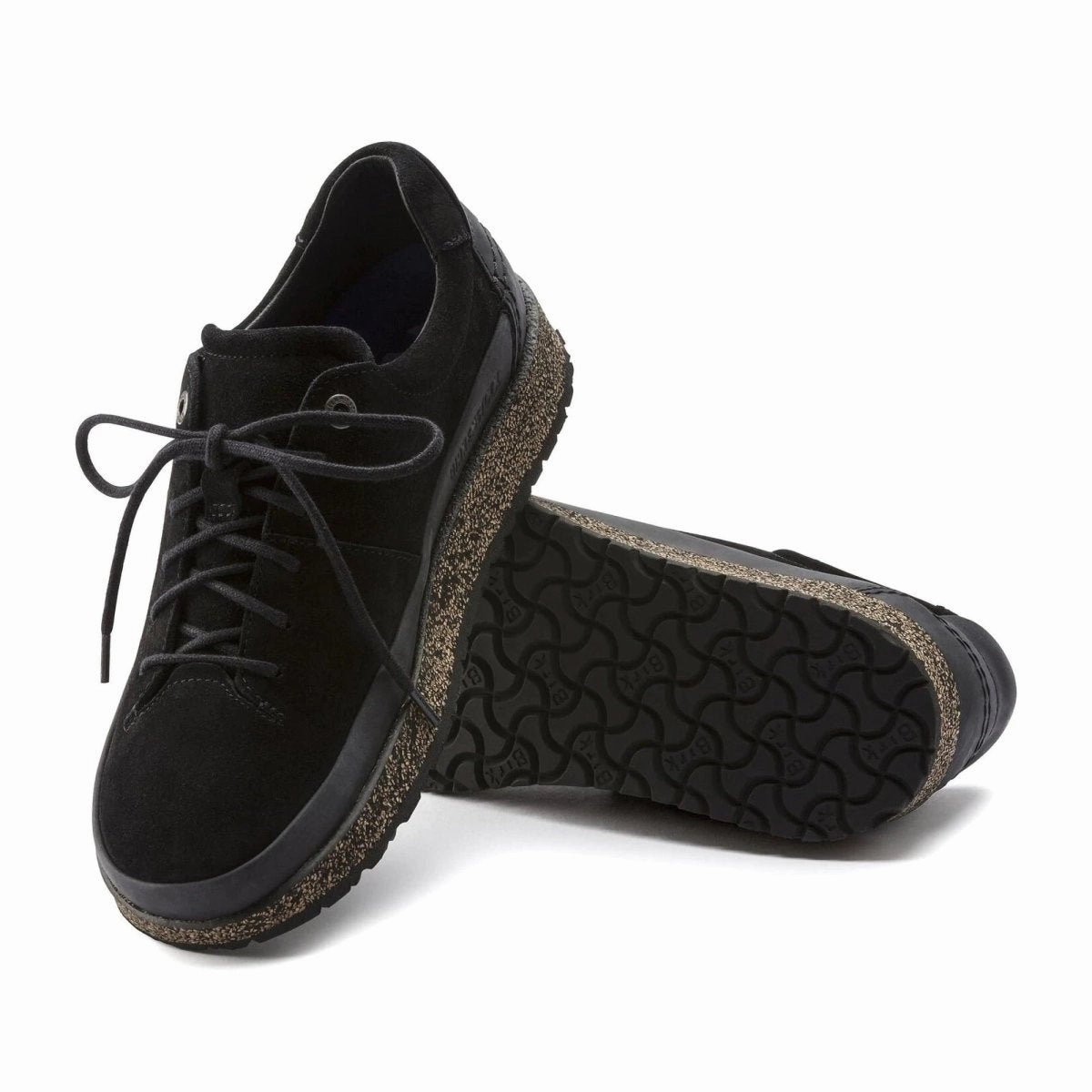 Two Tone Oxford Heels Birkenstock Women's Honnef Low Black Suede