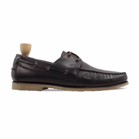 Velenje - Men's Dark Brown Calf Leather Derby Shoe Derby Shoes Summer