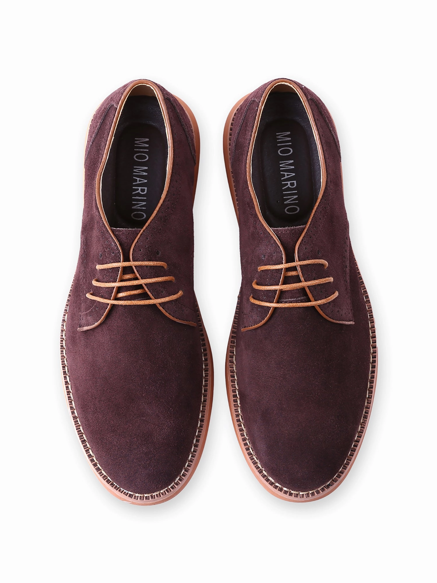 Platform Leather Oxfords Elegant Suede Oxford Shoes