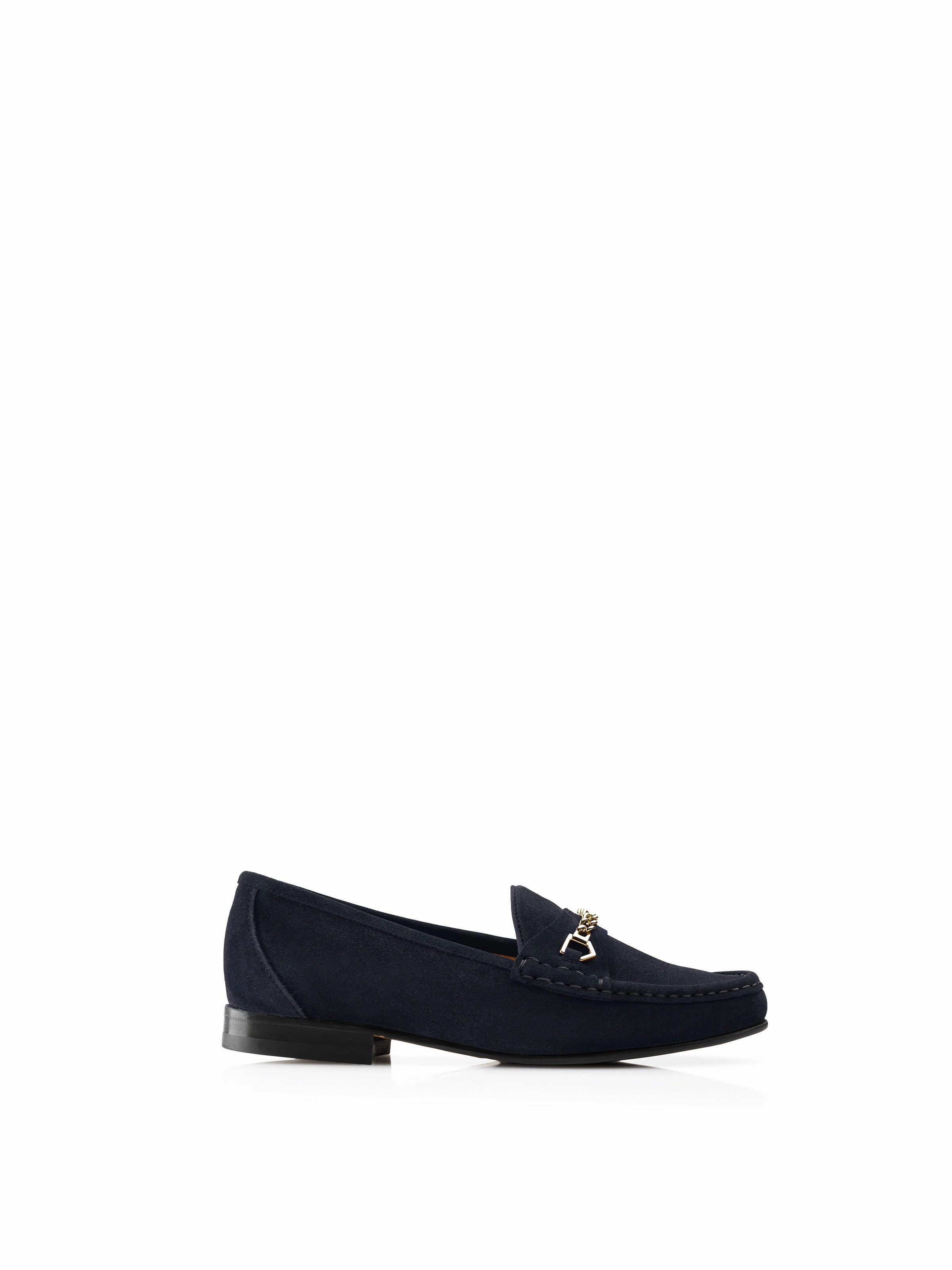 Loafers Mary Jane Apsley - Navy Blue Suede