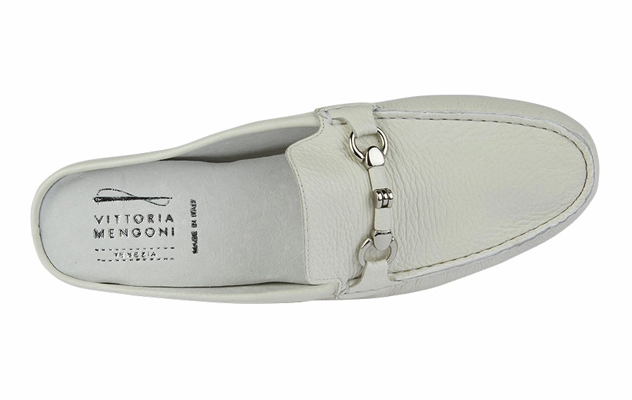 Vm Ursula White Unlined Loafers