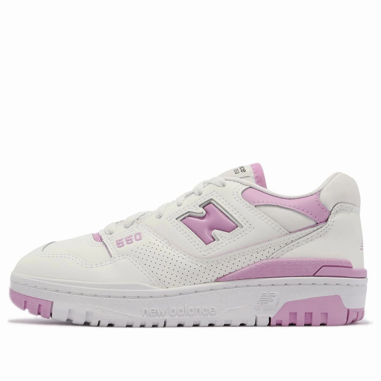 New Balance 550 White Bubblegum Pink (Women'S) Basketball Shoes 70s