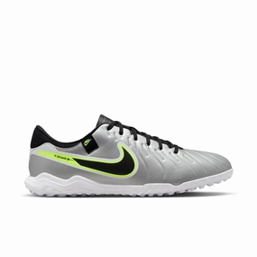 Future 8 Pro Fg/ag Soccer Cleats Nike Tiempo Legend 10 Academy TF Turf Soccer Shoes - Metallic Silver / Black Volt