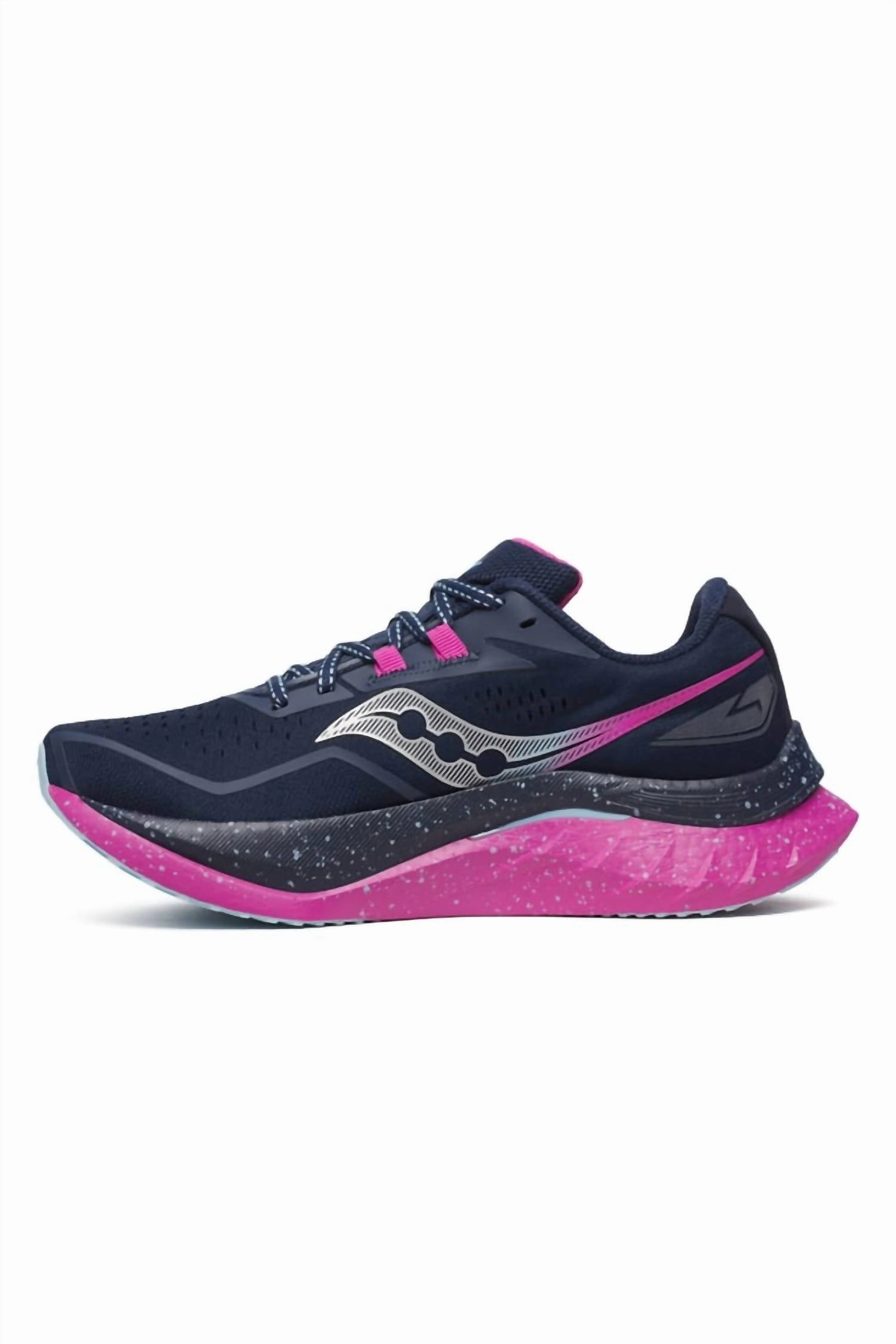 Women's Endorphin Speed 4 Shoes In Navy/fuschia Best Cross Training Shoes For Flat Feet