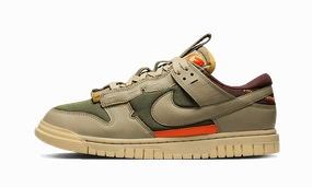Nike Dunk Low Remastered Medium Olive Rhinestones Nike Shoes