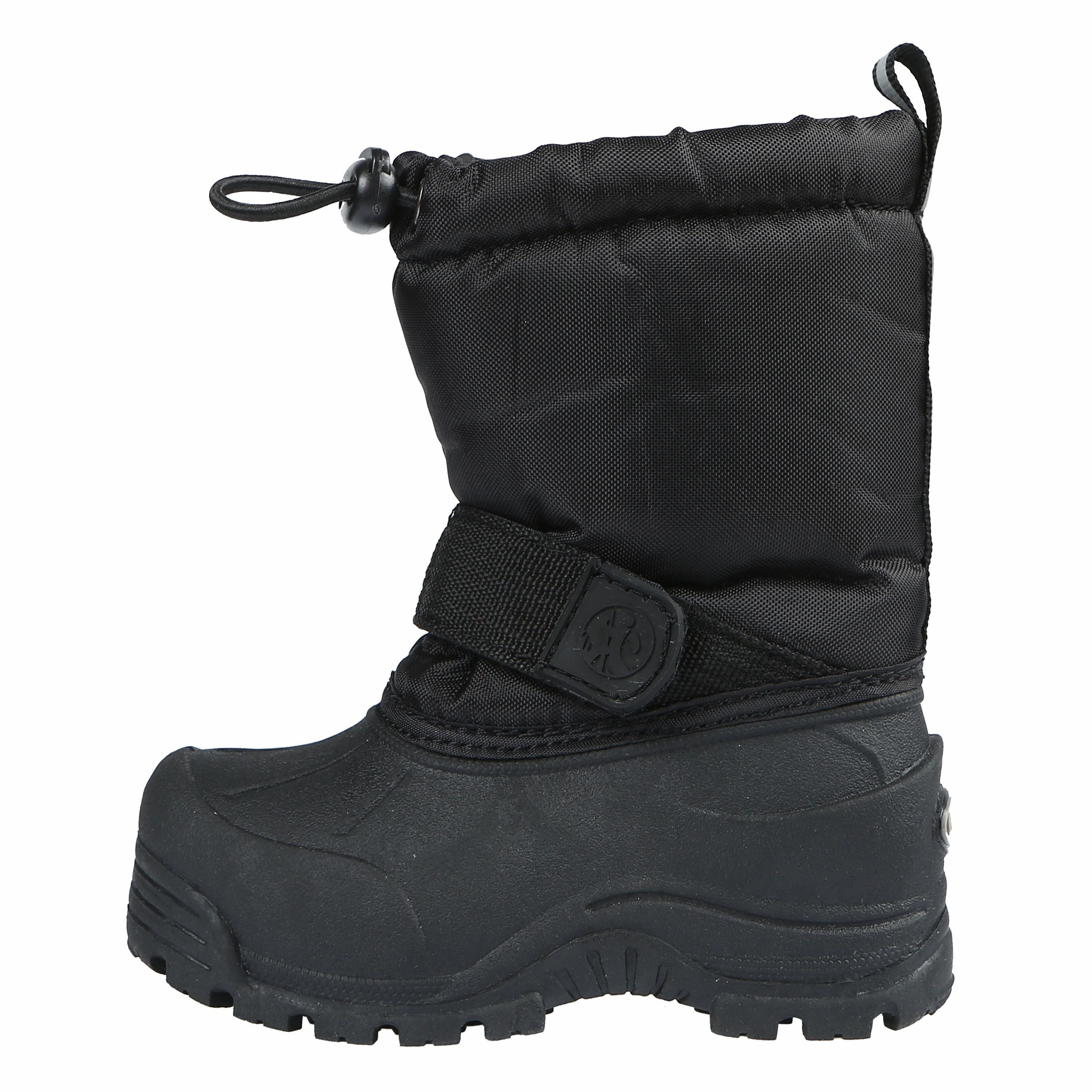 'Northside' Youth Frosty Insulated WP Snow Boot - Black Snow Boots Vs Hiking Boots