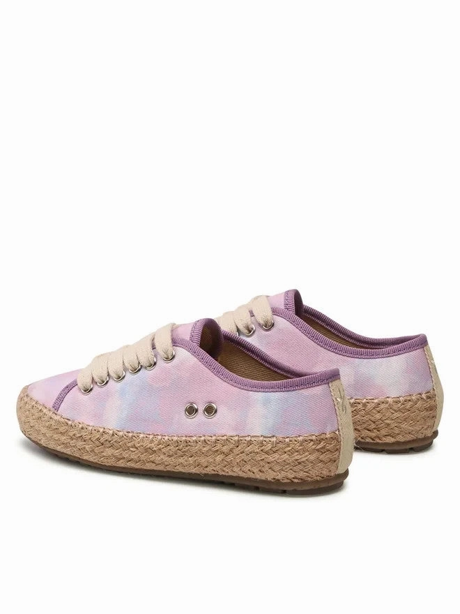 Ralph Lauren Keaton Casual Shoes EMU Australia Agonis T12669 Kids Pink Tie-Dye Canvas Comfort Shoes JOBB623