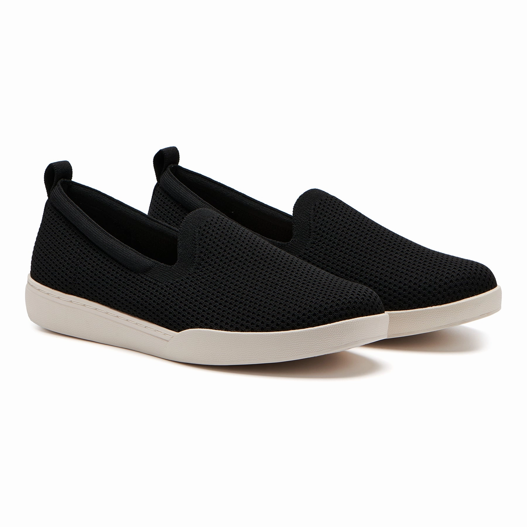 Canvas Slip On Loafers Encore Knit Slip On
