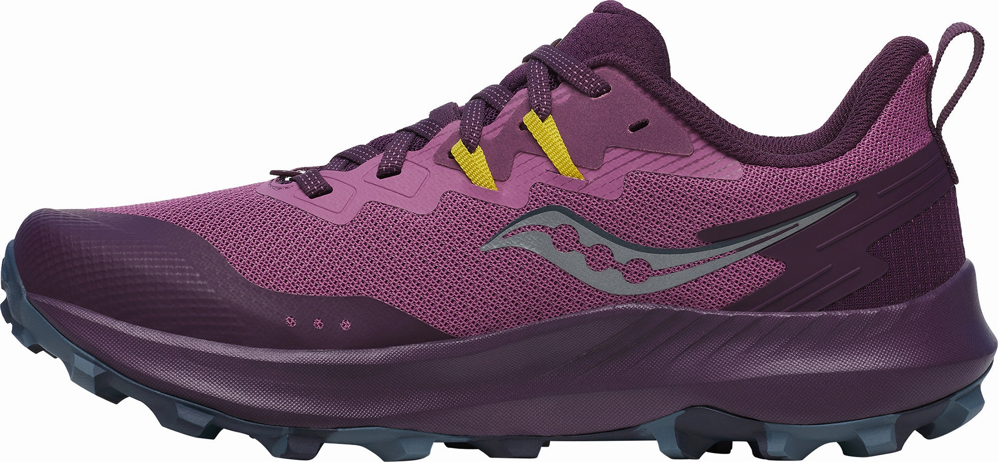 Semi Trailer Brake Shoes Saucony Peregrine 14 Womens Trail Running Shoes - Purple