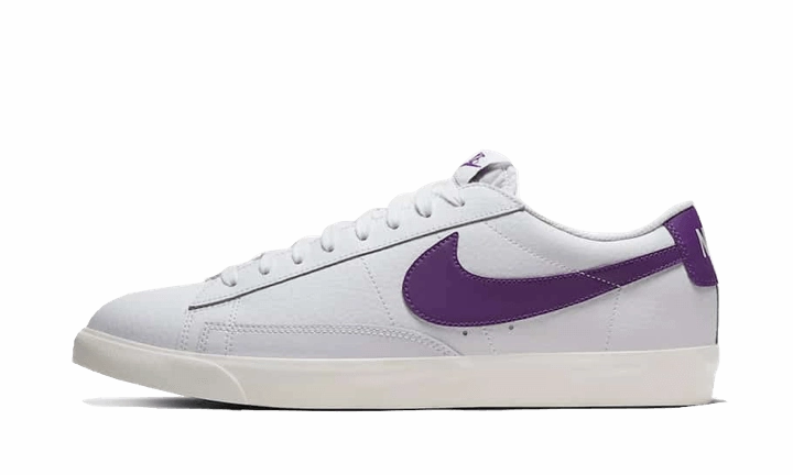 Nike Blazer Low Leather White Purple Sabrina Shoes Nike