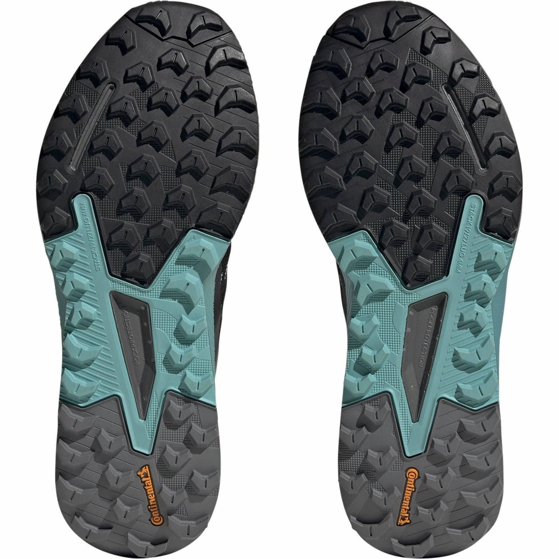 adidas Terrex Agravic Flow 2.0 Womens Running Shoes - Black Best Trail Flat Feet