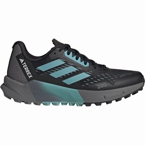 adidas Terrex Agravic Flow 2.0 Womens Running Shoes - Black Trail Shoes For Overpronation