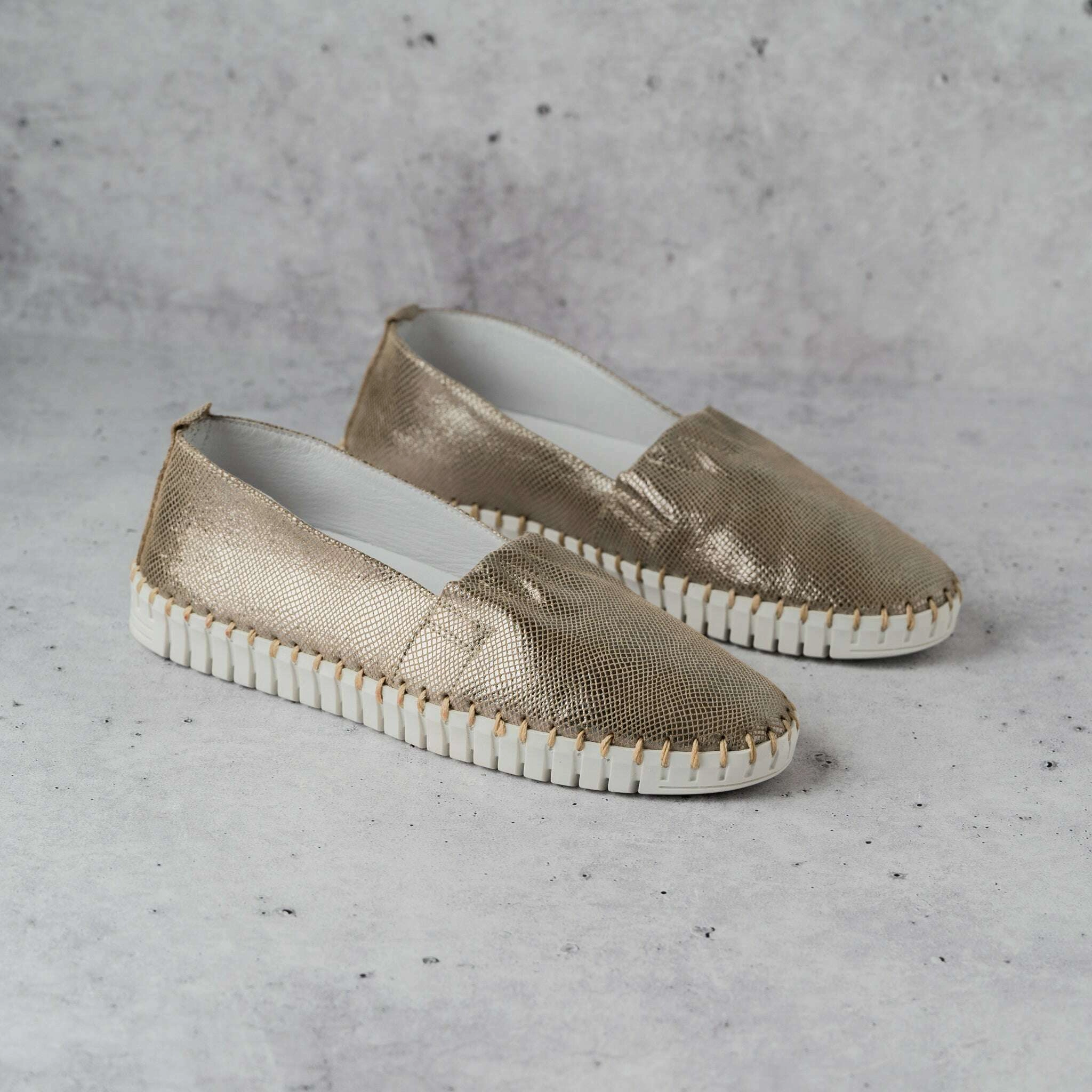 Eric Michael - Yvette Socks With Loafers