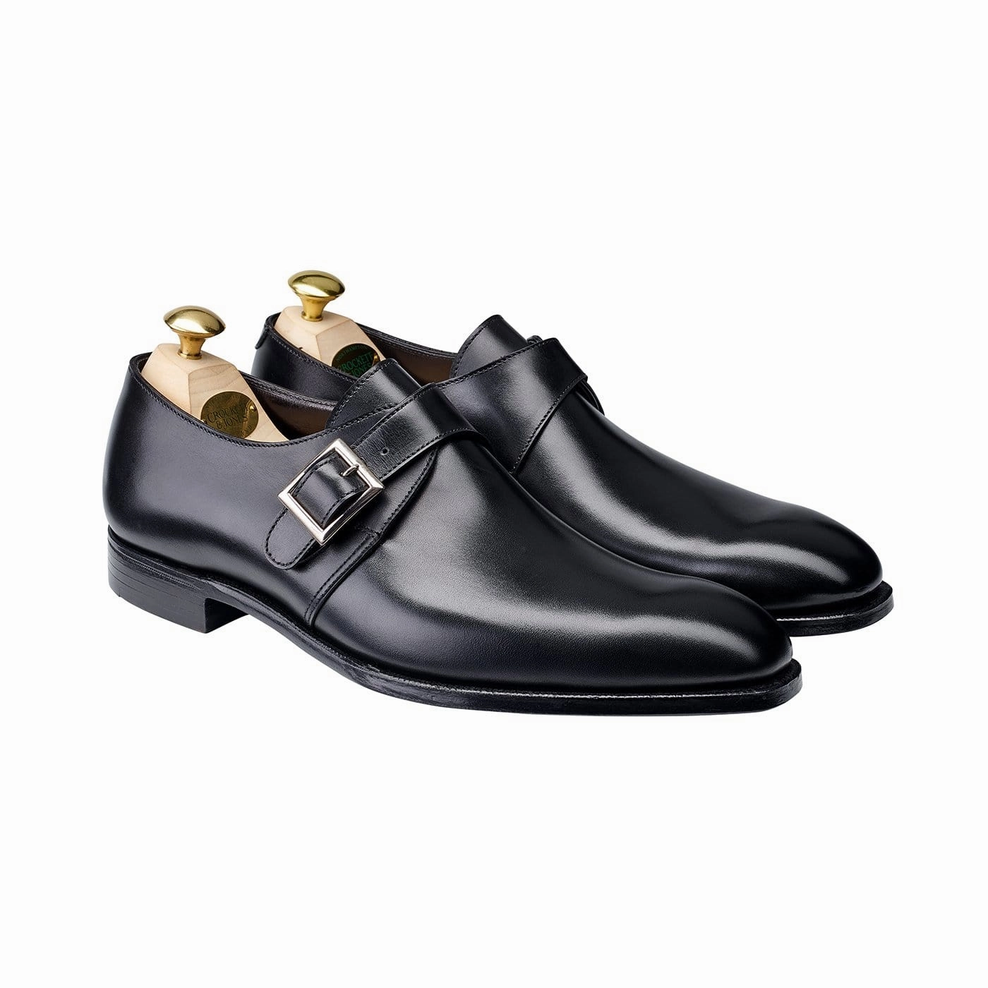 Savile 4 Black Calf Tie Ghillie Brogues