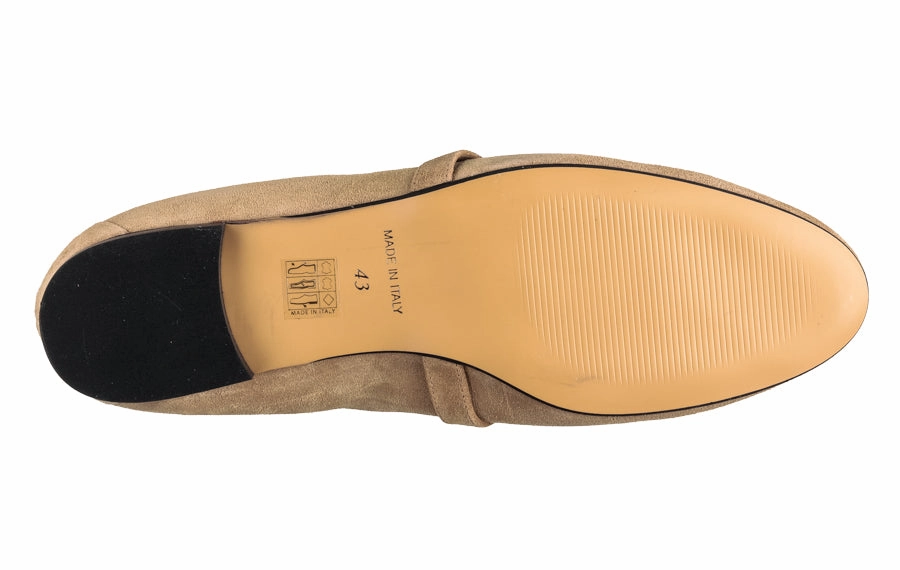 Eva Oatmeal Barefoot Loafers