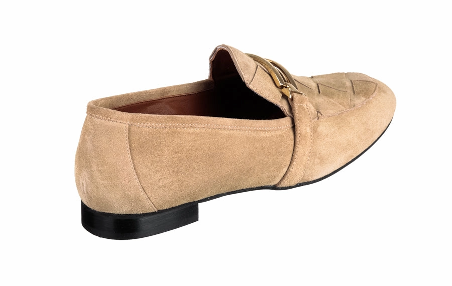 Eva Oatmeal Old Man Loafers