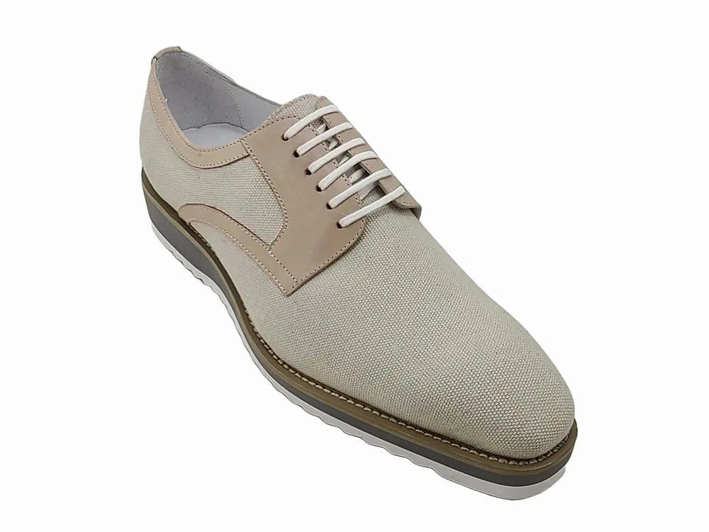 Grand Crosscourt Run Lace-up Oxfords Spring Linen Mixed Media Oxford