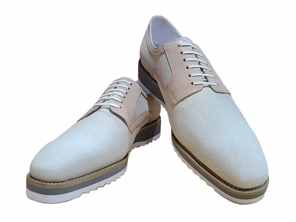 Botkier Oxfords Spring Linen Mixed Media Oxford
