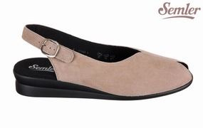 Mary Jane Shoes Size 8.5 Sem Celeste Taupe