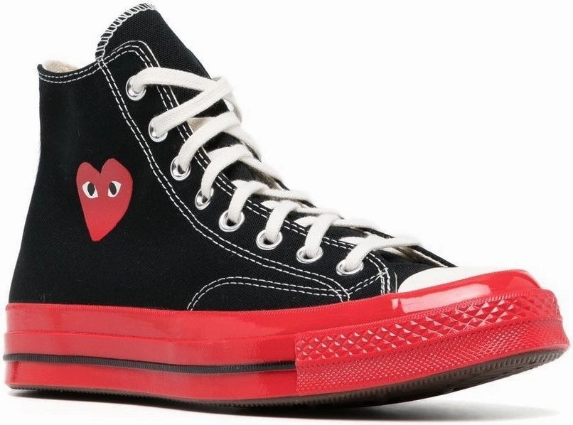 Wide Casual Shoes CHUCK 70 HIGH TOP CANVAS SNEAKERS