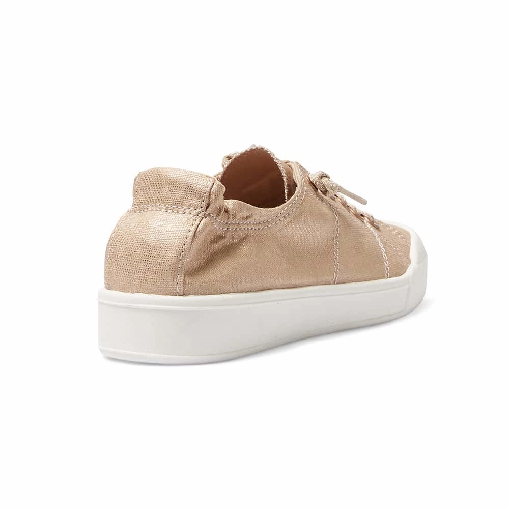 Casual Shoes Heels Switch Sneaker in Rose Gold Canvas