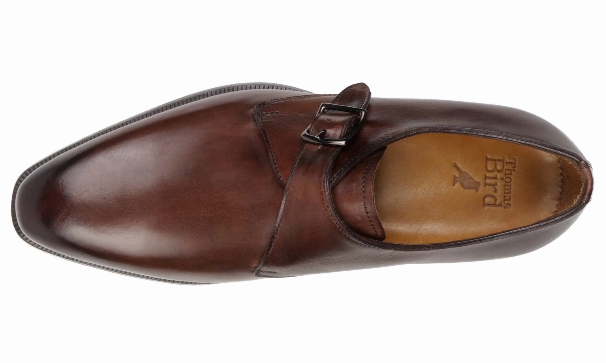 Brooklyn Single Monk Strap Brown Difference Between Derby Vs Oxford Vs Brogue