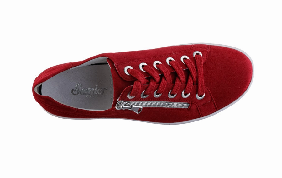 Brogues With Heel Sem Stadium  Red