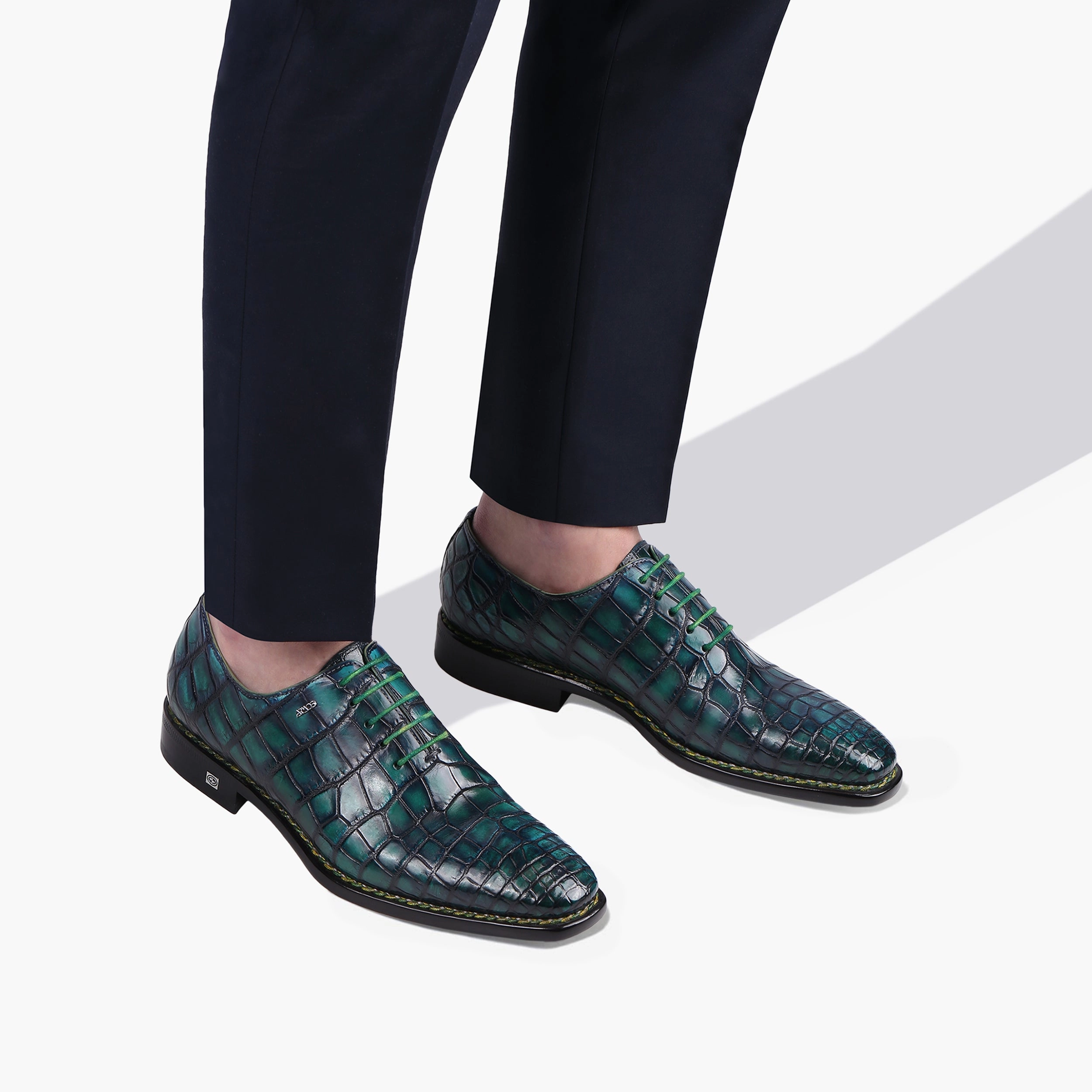 Exotic luxury Tan Oxfords