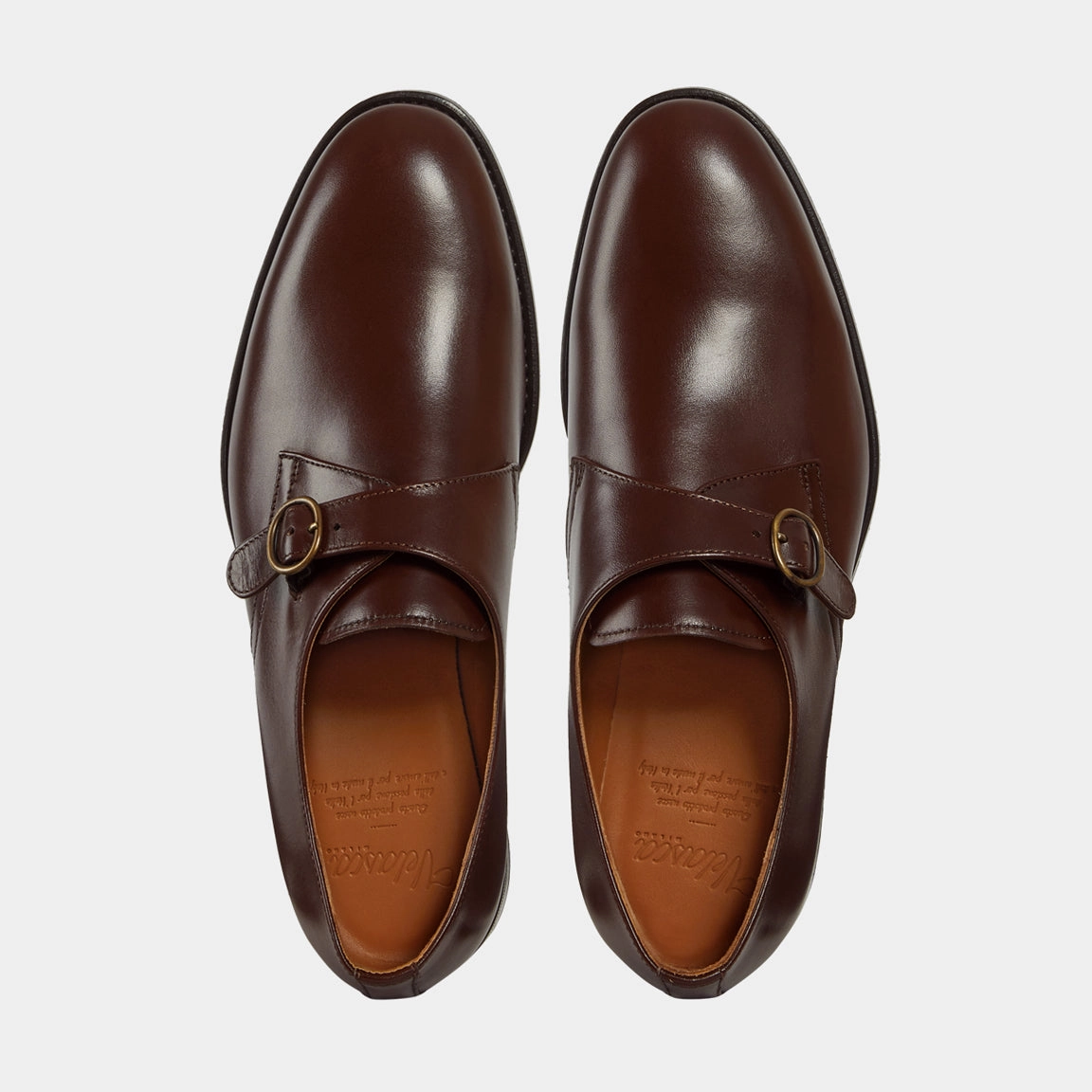 Orange Brogues Garzn