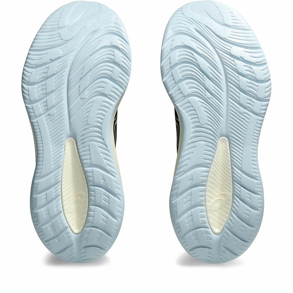 Asics Gel Rocket 9 Court Shoe ASICS GEL-CUMULUS 26 Women's Running Shoes in Black/Safety Yellow  AW24