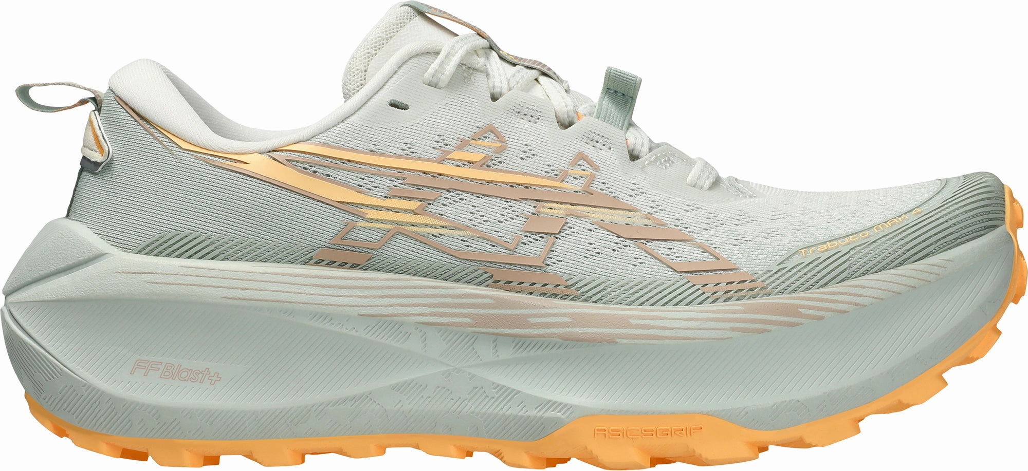 Asics Trabuco Max 4 Womens Trail Running Shoes - Green Horse Shoe Sc Restroom Trailer Rental