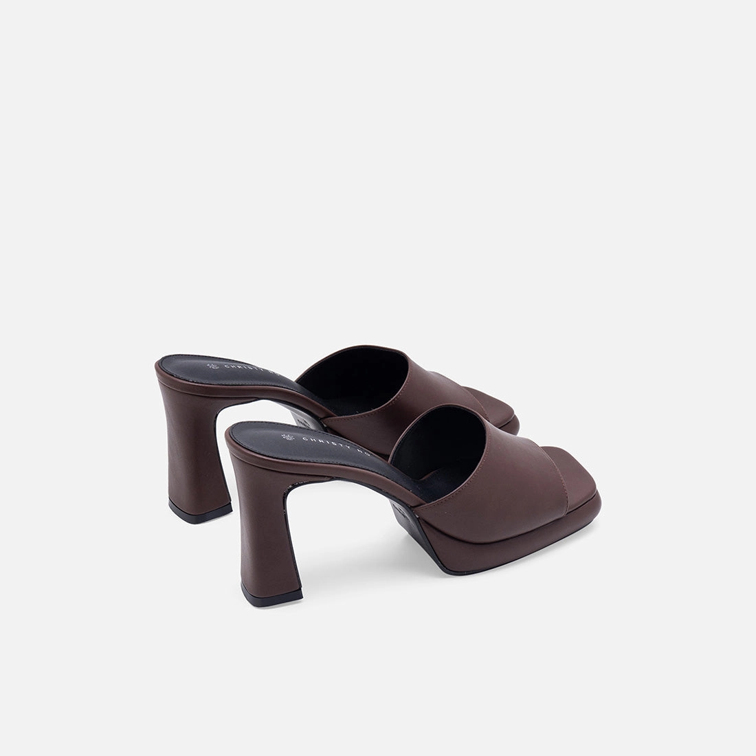 Bethan Piercing Leather Platform Mary Jane Shoes Adele Platform Mules