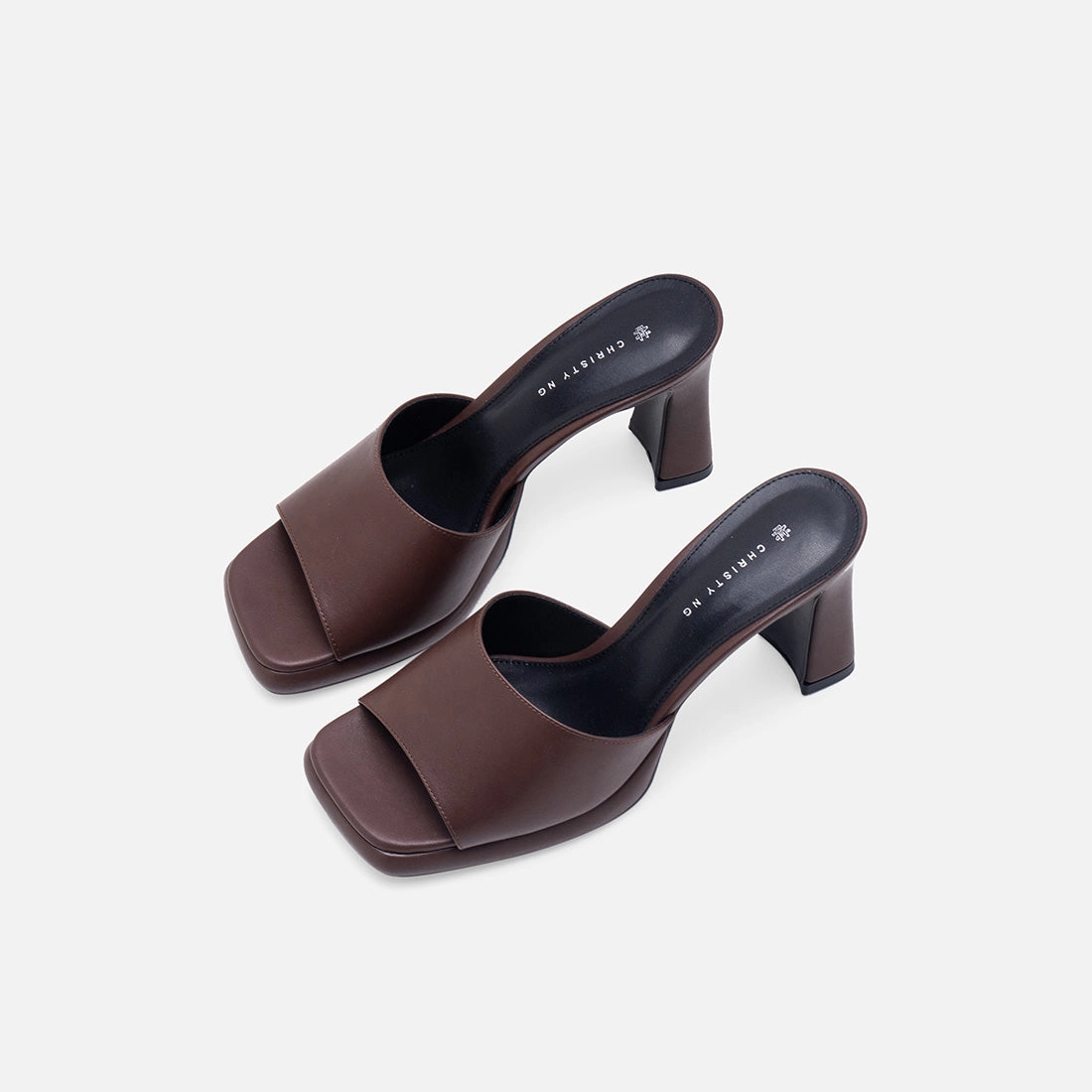 Nora Mary Jane Shoes Adele Platform Mules