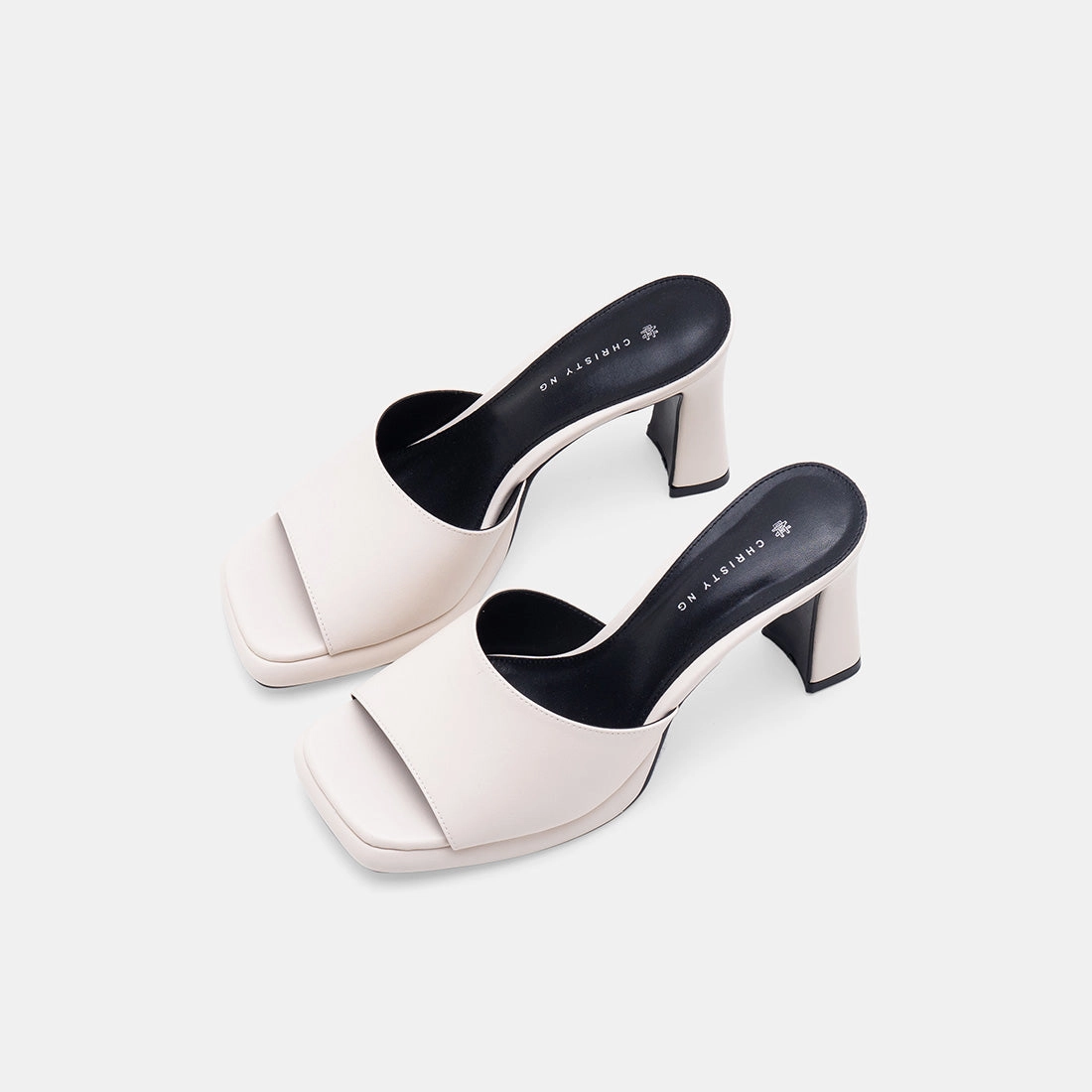 Mary Jane Split Toe Shoes Adele Platform Mules