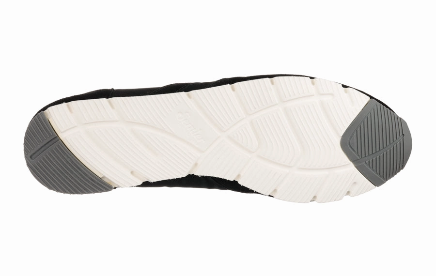 Sem Zigzag Black Brogan Boots