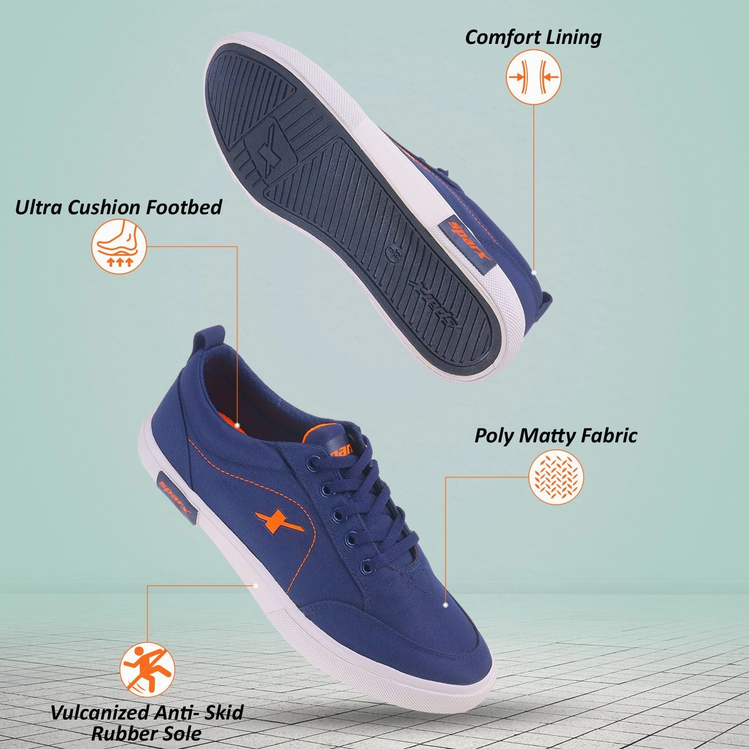 Casual Shoes for Men SM 1018 Court Vision Mid Winterized Casual Shoes