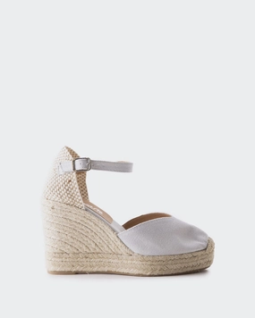 Petrolina Beige Canvas Casual Leather Shoe