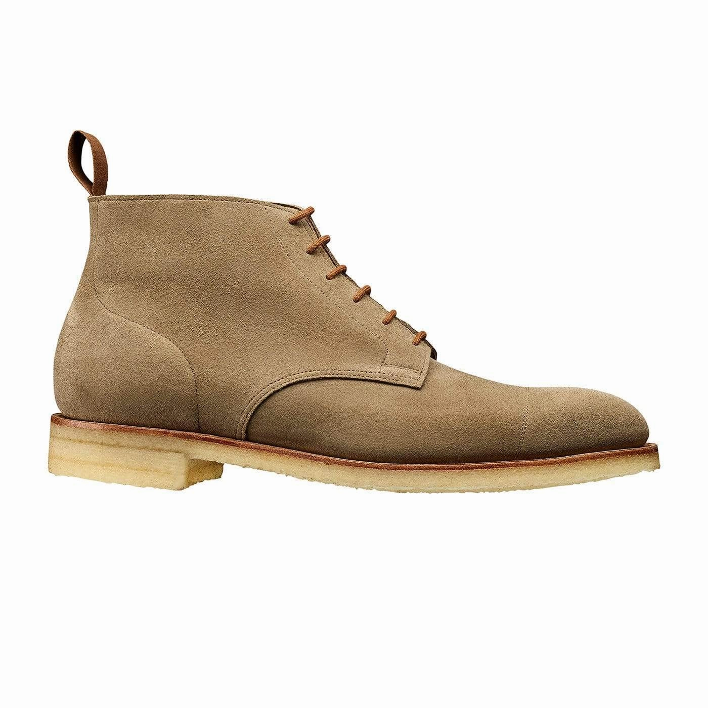 Severn 2 Mushroom Suede Lace-up Casual Shoes