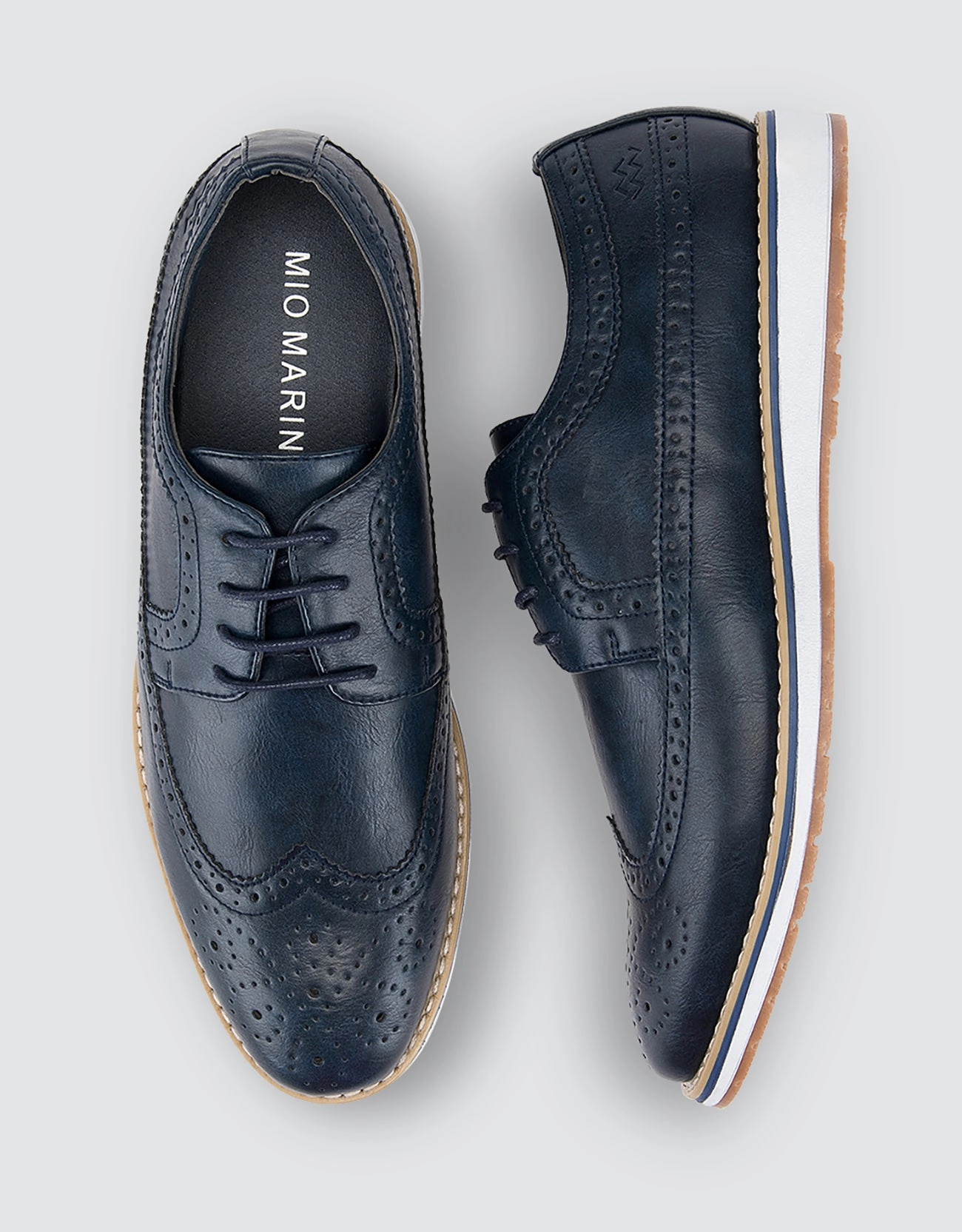 Definition Oxford Ornate Wingtip Casual Oxford Shoes