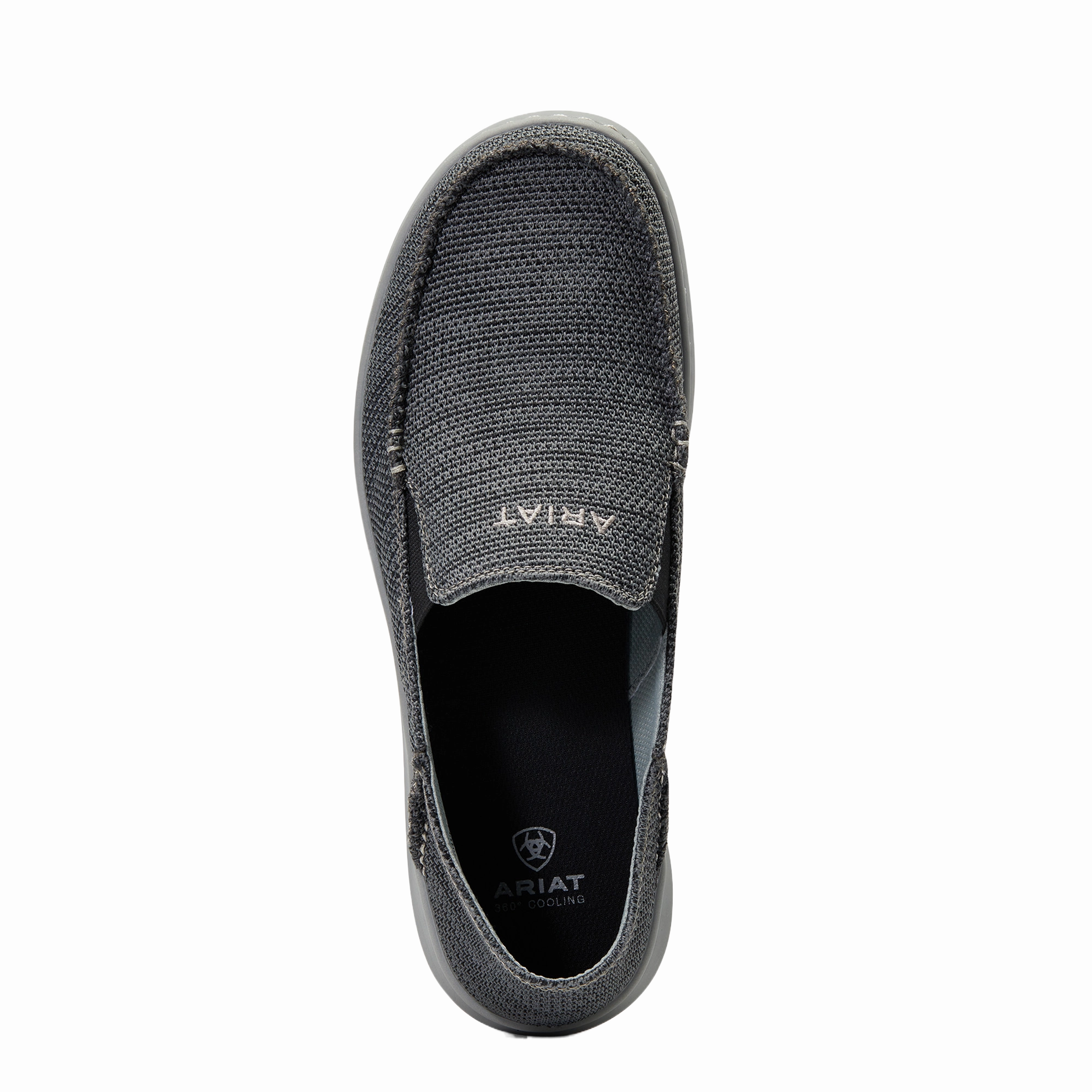 Ariat Men's Hilo 360 Heather Charcoal Casual Shoes 10040413 Jeweled Tennis Shoes