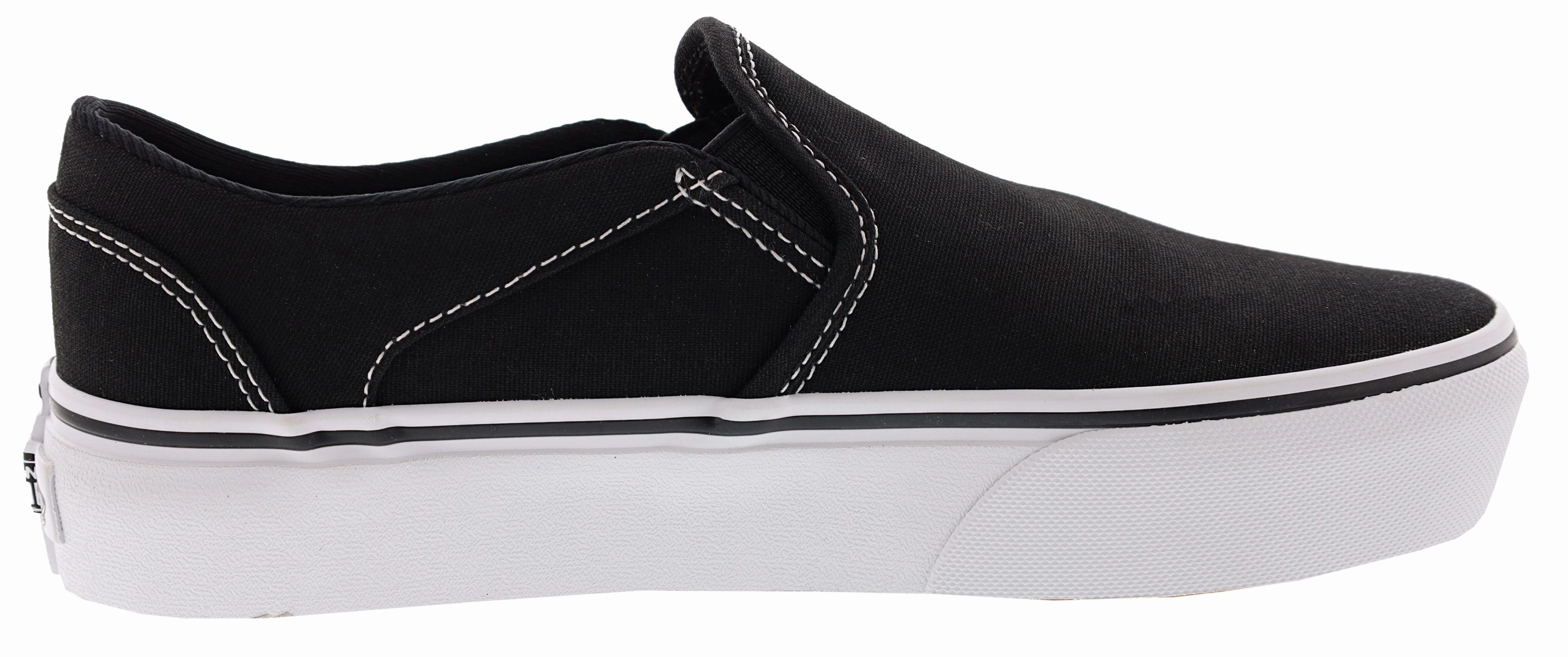 Vans Women's Asher Slip On Platform Shoes Mary Jane Shoes Madewell