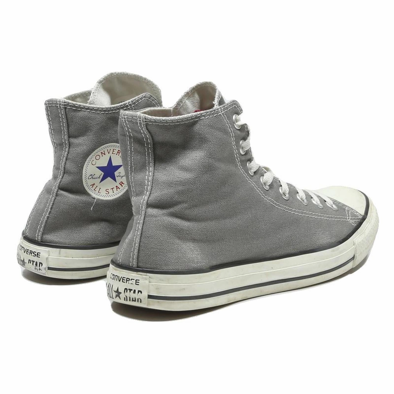 CONVERSE Chuck Taylor All Star Mens High Top Trainers Grey Canvas UK 8.5 Classic Blazer Low Le Casual Shoes