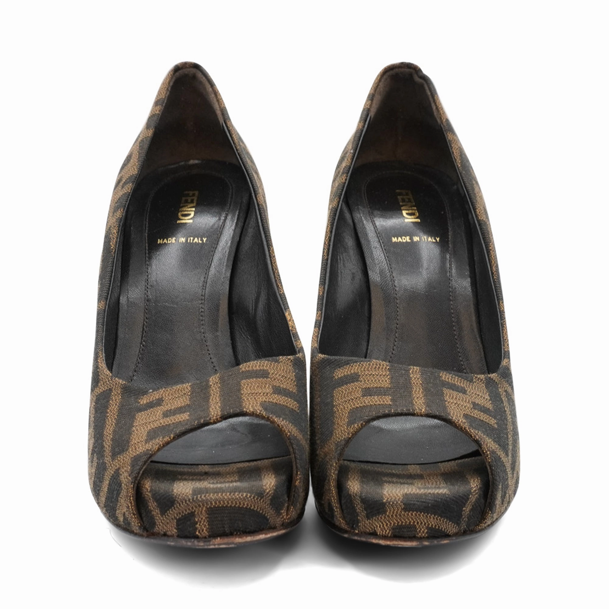 Fendi Fendi 'Zucca FF Logo' Pumps - Women's 39.5 Mary Jane Skechers Shoes Online