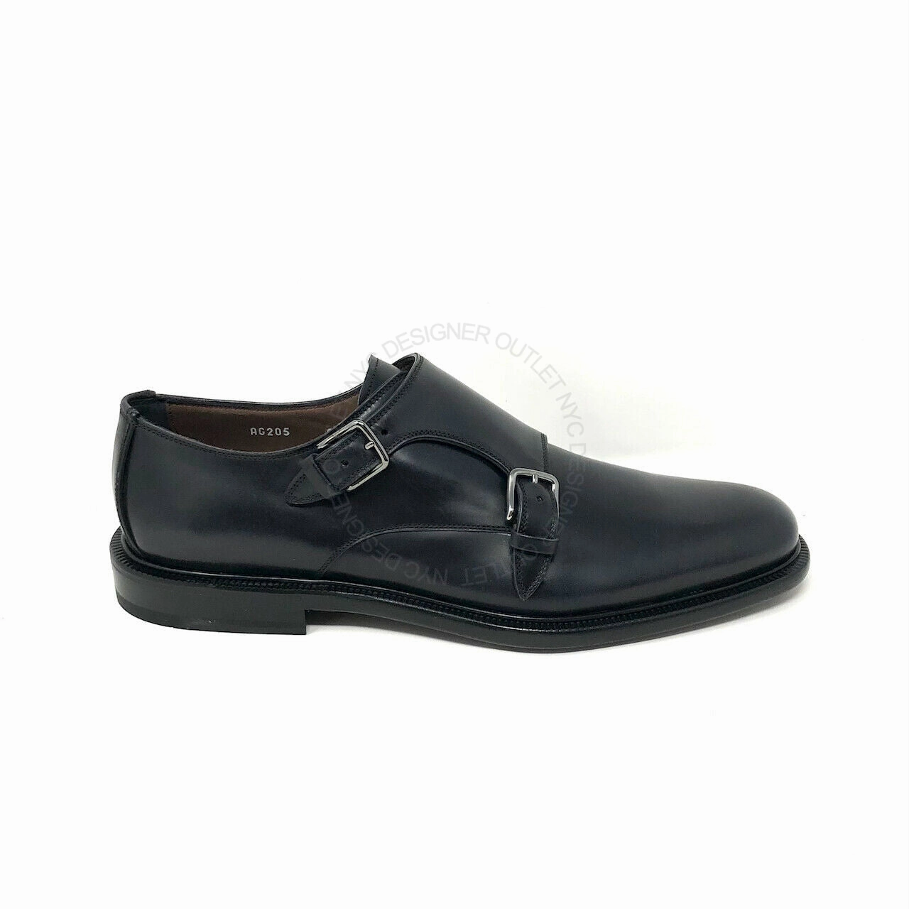 Brogues Rubber Sole Ferragamo Ramirez Double Monk-Strap Shoes